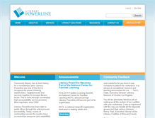 Tablet Screenshot of literacypowerline.com